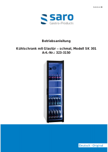 Manual Saro SK 301 Refrigerator