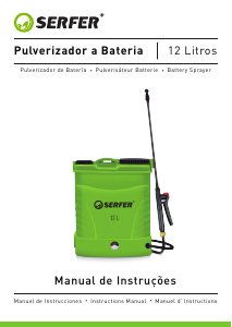 Manual Serfer 3701-12 Pulverizador para jardim