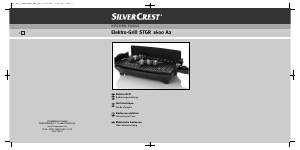 Manuale SilverCrest STGR 1600 A2 Griglia da tavolo