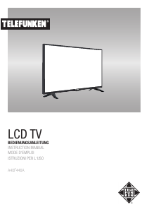 Manual Telefunken A40F446A LCD Television