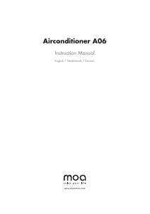 Handleiding Moa A06 Airconditioner