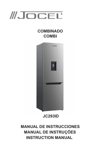Manual Jocel JC-293ID Fridge-Freezer