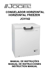 Manual Jocel JCH-142 Freezer