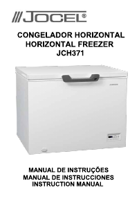 Manual de uso Jocel JCH-371 Congelador