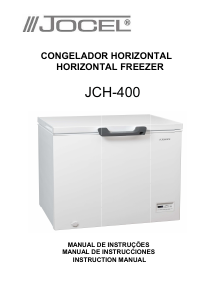Manual de uso Jocel JCH-400 Congelador