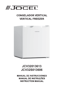 Manual Jocel JCV32013613 Freezer