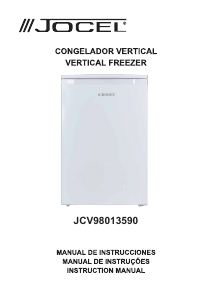 Manual de uso Jocel JCV98013590 Congelador