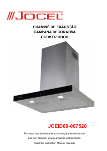 Manual de uso Jocel JCEID60-007520 Campana extractora