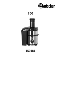 Manual Bartscher 150184 Juicer