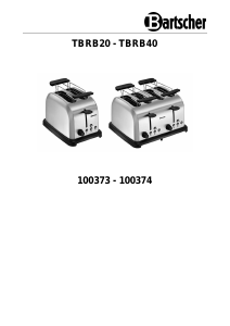 Manual Bartscher TBRB40 Toaster