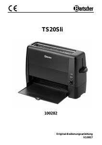 Manual Bartscher TS20SLi Toaster