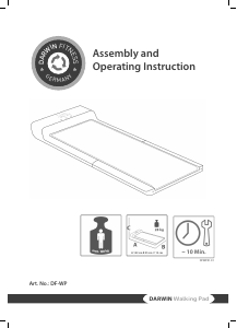 Handleiding Darwin DF-WP Walking Pad Loopband