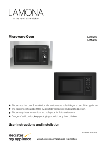 Manual Lamona LAM7202 Microwave