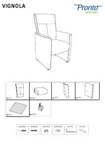 Handleiding Pronto Vignola Fauteuil