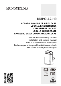 Manual Mundoclima MUPO-12-H9 Ar condicionado