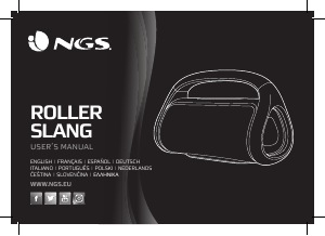 Bedienungsanleitung NGS Roller Slang Lautsprecher
