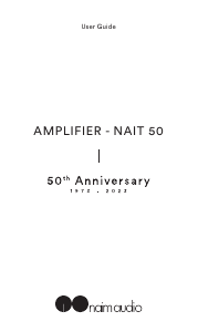 Manuale Naim NAIT 50 Amplificatore