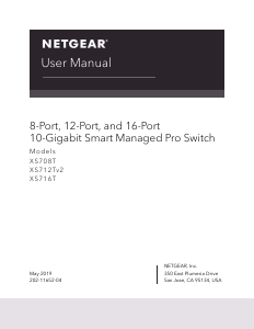 Manual Netgear XS716T Switch