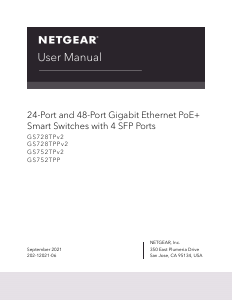 Handleiding Netgear GS728TPPv2 Switch