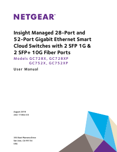 Manual Netgear GC728X Switch