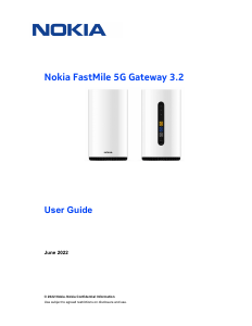 Manual Nokia FastMile 5G Router