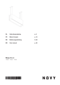 Manual Novy 7555 Mood Cooker Hood