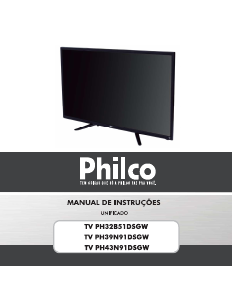 Manual Philco PH39N91DSGW Televisor LED