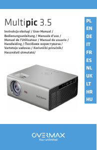 Manual Overmax Multipic 3.5 Projector