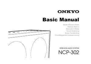 Manual Onkyo NCP-302 Home Theater System