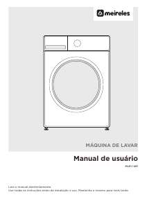 Manual Meireles MLRI 1481 Máquina de lavar roupa