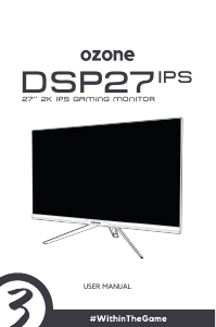 Handleiding Ozone DSP27 LED monitor