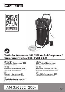 Manual Parkside PVKO 50 A1 Compressor