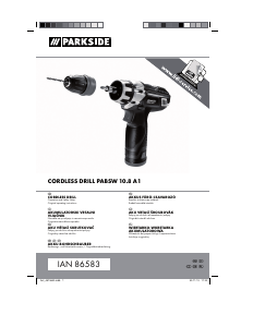 Manual Parkside PABSW 10.8 A1 Drill-Driver