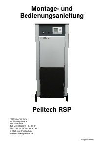 Bedienungsanleitung Pelltech RSP 50 Pelletbrenner