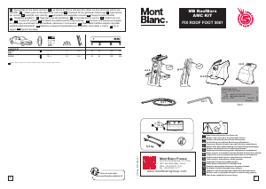 Manuál Mont Blanc AMC 5001 Střešní nosič