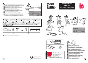 Manual Mont Blanc AMC 5003 Barras de tejadilho