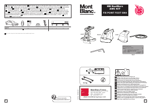 Manual de uso Mont Blanc AMC 5004 Barra de techo