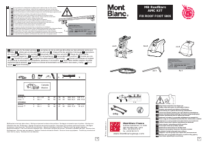 Használati útmutató Mont Blanc AMC 5005 Tetősáv