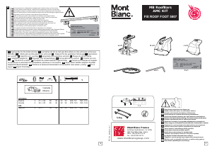 Handleiding Mont Blanc AMC 5007 Dakdrager