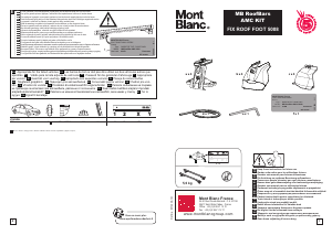 Handleiding Mont Blanc AMC 5008 Dakdrager