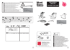 Manuale Mont Blanc AMC 5009 Barre portatutto