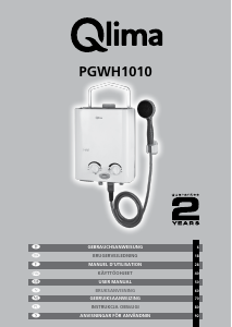 Brugsanvisning Qlima PGHW 1010 Vandvarmer