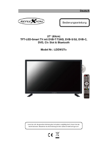 Handleiding Reflexion LDDW27I+ LED televisie