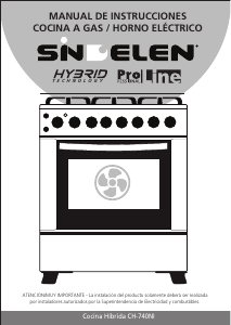 Manual de uso Sindelen CH-740NI Cocina