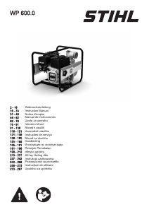 Bedienungsanleitung Stihl WP 600.0 Wasserpumpe