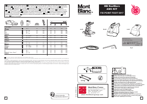 Manual Mont Blanc AMC 5017 Barras de tejadilho