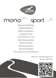 Manuale TFK Mono Sport Passeggino