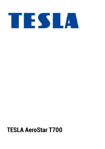 Manuál Tesla AeroStar T700 Vysavač