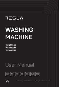 Priročnik Tesla WF61032M Pralni stroj