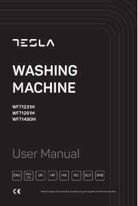Priročnik Tesla WF71490M Pralni stroj